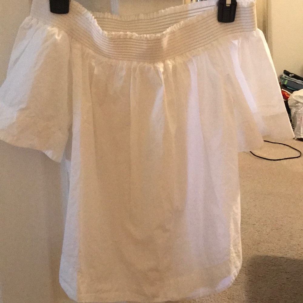 J.crew off the shoulder top size 8 - Picture 3 of 3